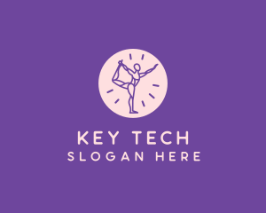 Yoga Body Stretch logo design