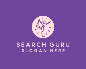 Yoga Body Stretch logo design