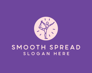 Yoga Body Stretch logo design