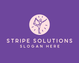 Yoga Body Stretch logo design