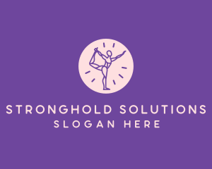 Yoga Body Stretch logo design