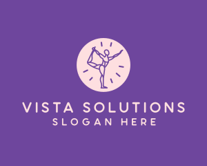 Yoga Body Stretch logo design