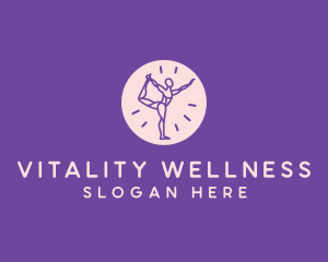 Yoga Body Stretch logo design