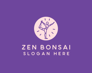 Yoga Body Stretch logo design