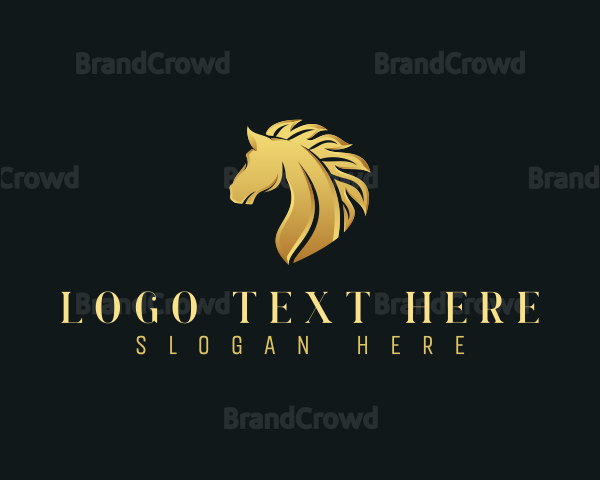 Luxury Equestrian Stallion Logo