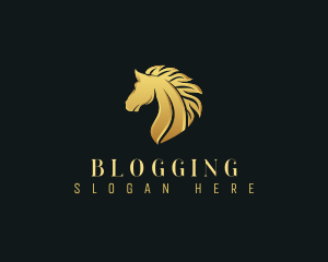 Luxury Equestrian Stallion Logo