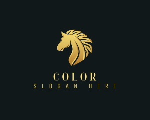 Jockey - Luxury Equestrian Stallion logo design