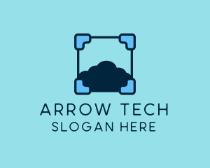 Cloud Frame Tech logo design