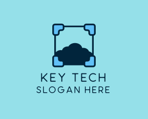 Cloud Frame Tech logo design