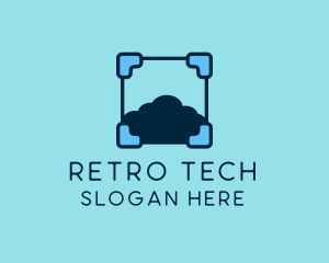 Cloud Frame Tech logo design