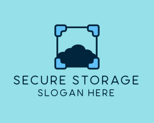 Storage - Cloud Storage Tech logo design