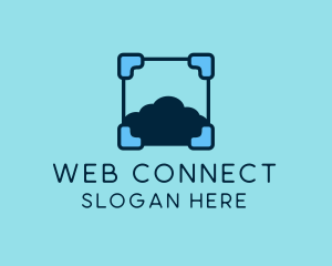 Internet - Cloud Storage Tech logo design