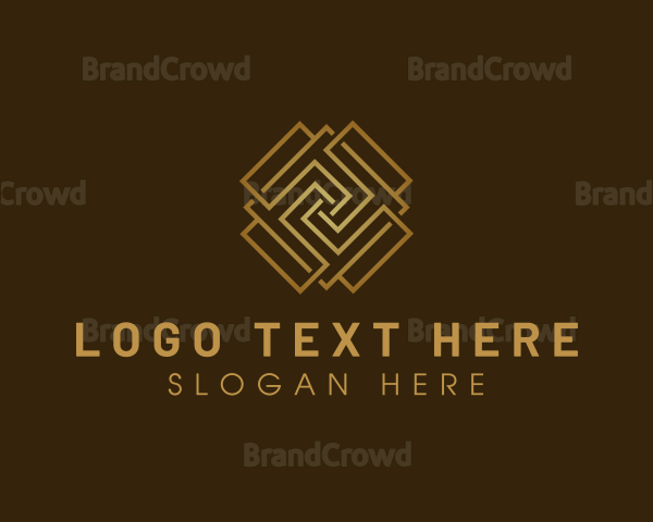 Pattern Tiles Flooring Logo