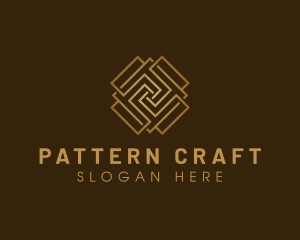 Pattern Tiles Flooring logo design