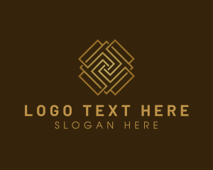 Pattern Tiles Flooring Logo