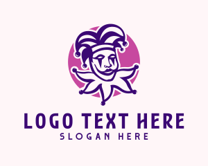 Theater - Jester Theater Clown logo design