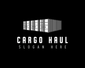 Cargo Container Freight logo design