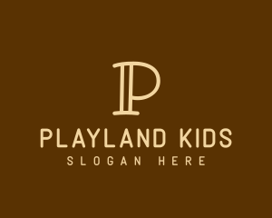 Kids Playground Nursery logo design