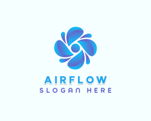 Air Ventilation Cooling logo design