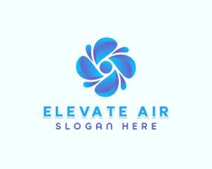 Air Ventilation Cooling logo design