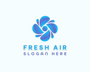 Air Ventilation Cooling logo design