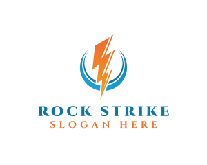 Power Thunder Strike logo design