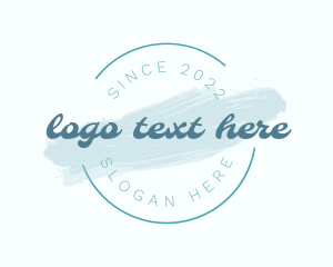 Elegant - Elegant Blue Watercolor logo design