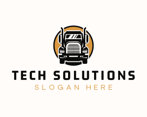 Removalist - Truck Transport Logistic logo design