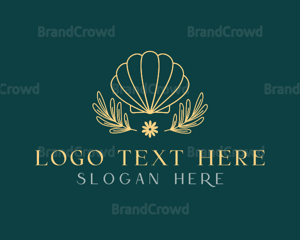 Sea Clam Shell Logo