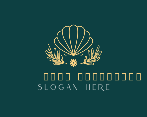 Sea Clam Shell Logo