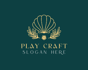 Sea Clam Shell Logo