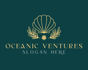 Sea Clam Shell logo design