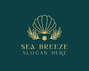 Sea Clam Shell logo design