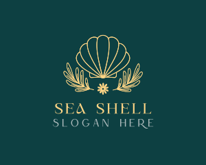 Sea Clam Shell logo design