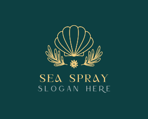 Sea Clam Shell logo design