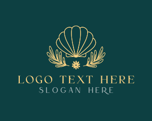 Sea Clam Shell Logo