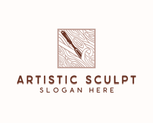 Sculpt - Woodwork Chisel Carpentry logo design