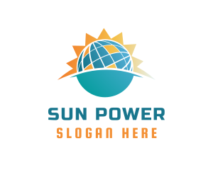 Solar - Solar Power Panel logo design
