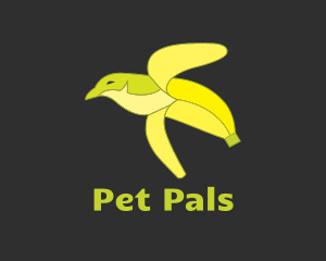 Banana Pigeon Peel logo design