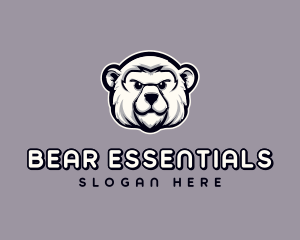 Wildlife Polar Bear logo design