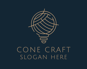 Crochet Light Idea logo design