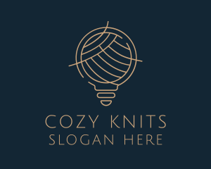 Crochet Light Idea logo design