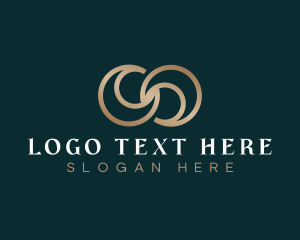 Moon - Loop Link Letter C logo design