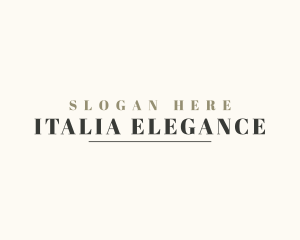 Premium Elegant Deluxe logo design