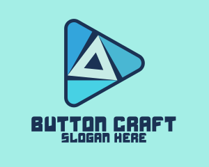 Button - Digital Play Button logo design