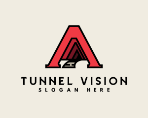 Underpass - Road Tunnel Contractor logo design