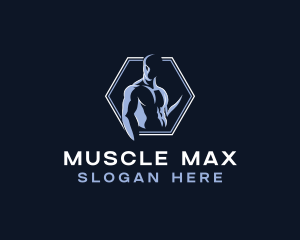 Bodybuilding - Bodybuilding Muscle Fitness logo design