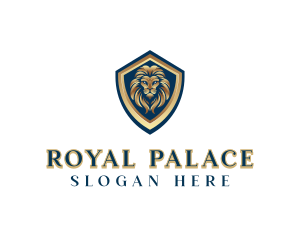 Elegant Lion Crest logo design