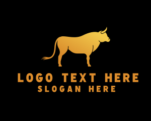 Golden Ox Bullfighting Logo