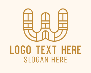 Native - Native Letter W logo design
